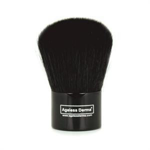 Ovaxa Small Black Kabuki Brush – Precision Blending for Flawless Makeup Application